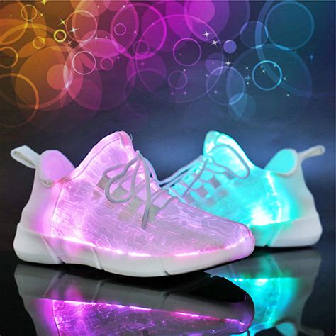 fake glow up shoes|light up shoes for adults.